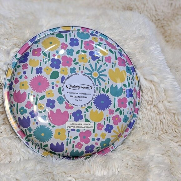 EGGcellent Easter Spring Metal Bowls (x2) - Picture 4 of 5